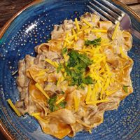 Mushroom pasta at Punk Pasta in London