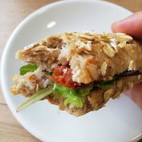 Mini entrepà at La Veggiesseria in Tarragona