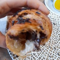 "Nutella"croissant at La Veggiesseria in Tarragona