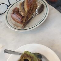 Chocolate and banana cake at Oh K-fée d'Mj in Nantes