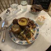 The pumpkin set meal  at Oh K-fée d'Mj in Nantes