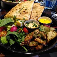 Vegan shawarma (August 2022) at Bill's in York