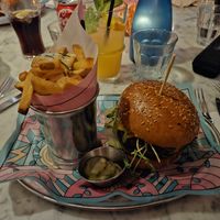 Dirty vegan burger at Bill's in York