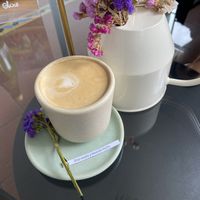 Cute coffee  at Glück in Oaxaca
