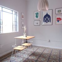 Interior at Glück in Oaxaca