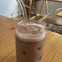 Horchata de cacao  at Glück in Oaxaca