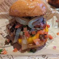 Spicy Vegan at Burger Village in Farmingdale