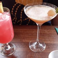 Mocktails (Big Booch Energy and Serenity) at Kanu Poké in Shrewsbury