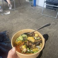 Earth Poke bowl! Absolutely delicious!   at Kanu Poké in Shrewsbury