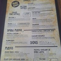 Full lunch menu at Kanu Poké in Shrewsbury