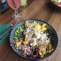 Tofu bowl at Kanu Poké in Shrewsbury