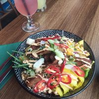 Beef bowl at Kanu Poké in Shrewsbury