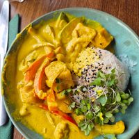 Tofu satay at Kanu Poké in Shrewsbury