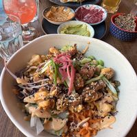 Nuggies poke bowl   at Kanu Poké in Shrewsbury