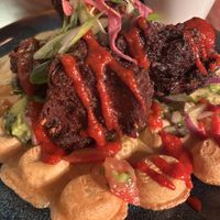 Chick n waffle   at Kanu Poké in Shrewsbury