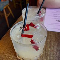Ginger grapefruit and chilli cooler — yum!  at Kanu Poké in Shrewsbury