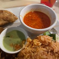 Chili and jalapeño sauces   at Poco Loco in Toledo