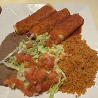 Vegan enchiladas with jackfruit “birria"  at Poco Loco in Toledo