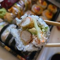 shrimp tempura roll at Gorilla Eats Sushi in San Diego