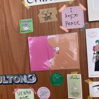 Happy Cow alongside some boobies (??)  at OVGO B.A.K.E.R. - Meiji st. in Tokyo