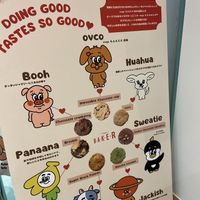 Every customer has to buy a drink to sit in  at OVGO B.A.K.E.R. - Meiji st. in Tokyo