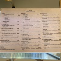 Vegan options listed and others can be made vegan  at Rock Pho in South Yarra