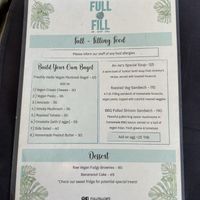 Menu February  at Full-Fill in Koh Lanta