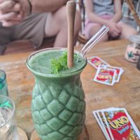 Green smoothie at Full-Fill in Koh Lanta