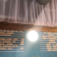 Soup menu at The Ropewalk in Barton-upon-humber