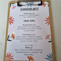 Sommerkarte at Batela in Saarbrucken