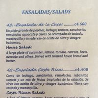   at Cafe Tico in Tamarindo