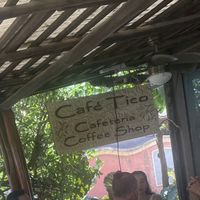  at Cafe Tico in Tamarindo