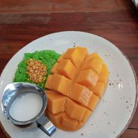 Mango sticky rice.. Very nice at The Coffee Club in Ao Nang