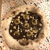 Xoyo one chocolate pizza pudding (super yummy!)  at Freezza in Barcelona