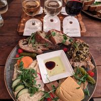 Vegan Pairing Flight at Pairings Wine Bar in York