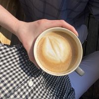 Latte  at Grind House Bawtry in Doncaster