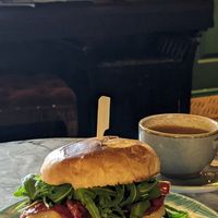 Vegan halloumi and sweet chilli at Grind House Bawtry in Doncaster