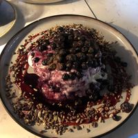 Blueberry pancakes   at Grind House Bawtry in Doncaster