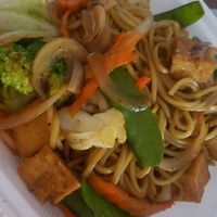 Tofu lo mein at Thai Noodle in Euless