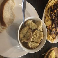 French onion soup   at Jordan's Homeside Pub in Hamilton