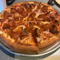 Vegan pepperonii  at Murphys Pizza Co in Murphys