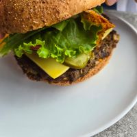 The Veganator at Chez Victor - St Jean in Quebec