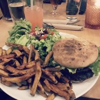 The veganator at Chez Victor - St Jean in Quebec