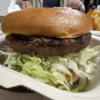 Impossible burgerr  at Smokehouse in Berkeley