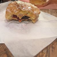 Raspberry filled at Voodoo Doughnut - Broadway in Denver