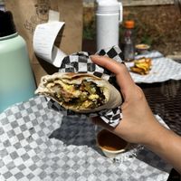 Breakfast wrap  at It's Food in Fort Worth