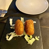 Spinach croquettes  at La Favorita Bar in Alicante