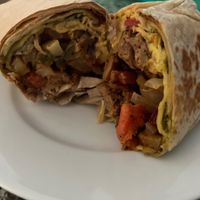 Vegan Breakfast Burrito 🌯 - 🤤   at People's Coffee in Durham