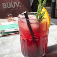 DSCO Flying Blueberry soda   at BUUV in Nijmegen