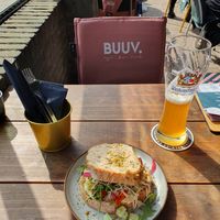 Rookwortel Sauerkraut sandwich at BUUV in Nijmegen